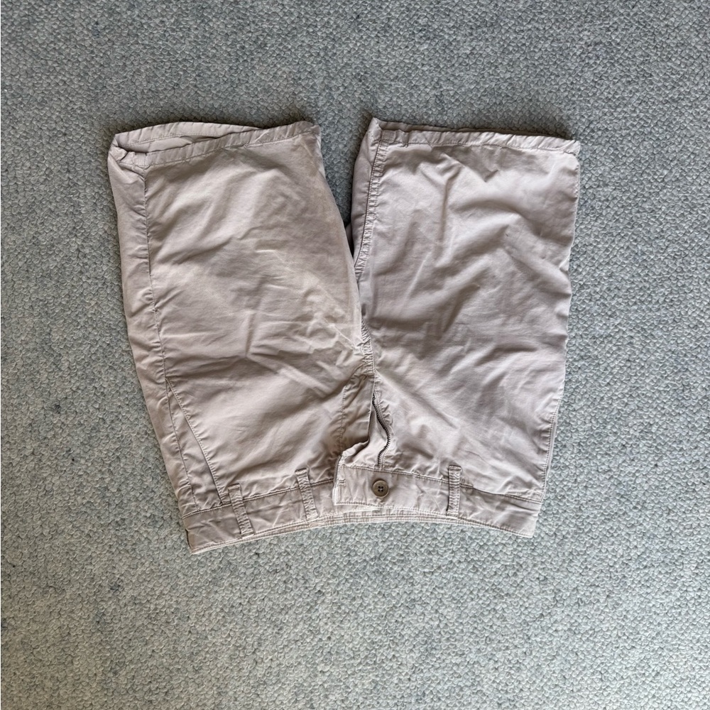 Norse Projects Aros Light Twill Khaki Shorts (28)